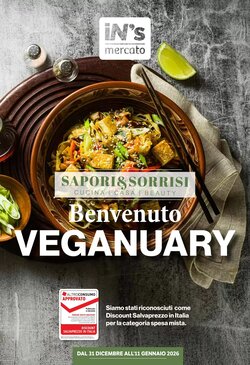 Volantino promozionale iN's Mercato  valide dal 31/12/2025 - Pagina 1.