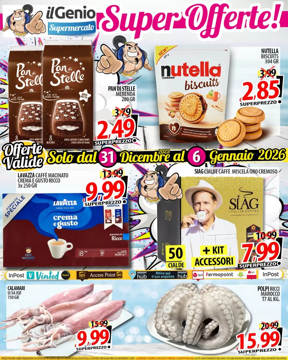 Volantino promozionale Il Genio Supermercato  valide dal 31/12/2025 - Pagina 1.