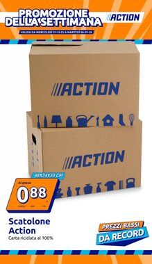Volantino promozionale Action  valide dal 31/12/2025