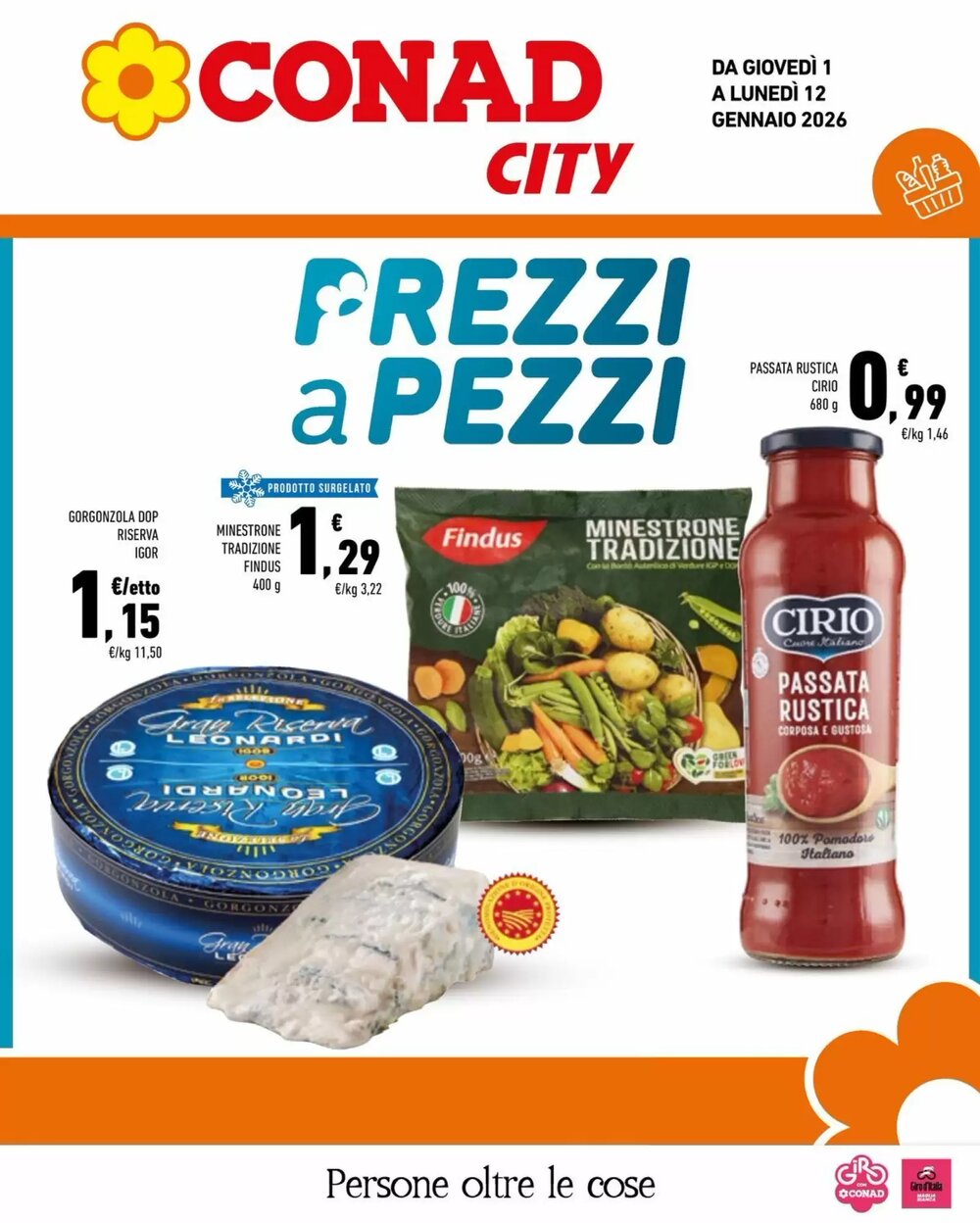 Volantino promozionale Conad City  valide dal 01/01/2026 - Pagina 1.