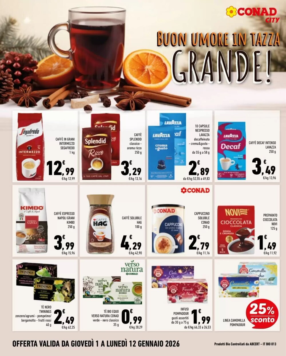 Volantino promozionale Conad City  valide dal 01/01/2026 - Pagina 12.