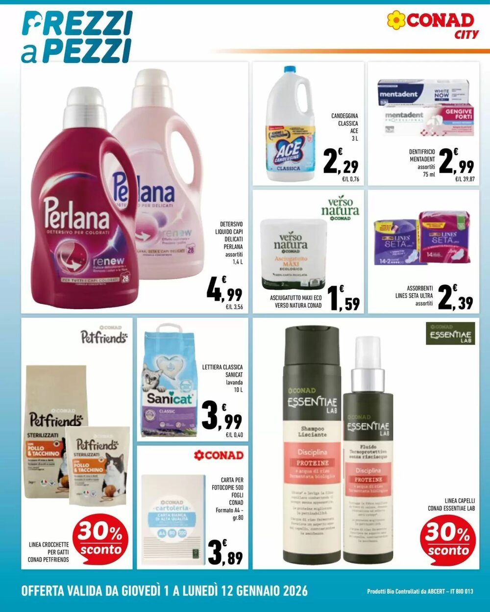 Volantino promozionale Conad City  valide dal 01/01/2026 - Pagina 16.