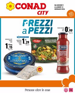 Volantino promozionale Conad City  valide dal 01/01/2026 - Pagina 1.