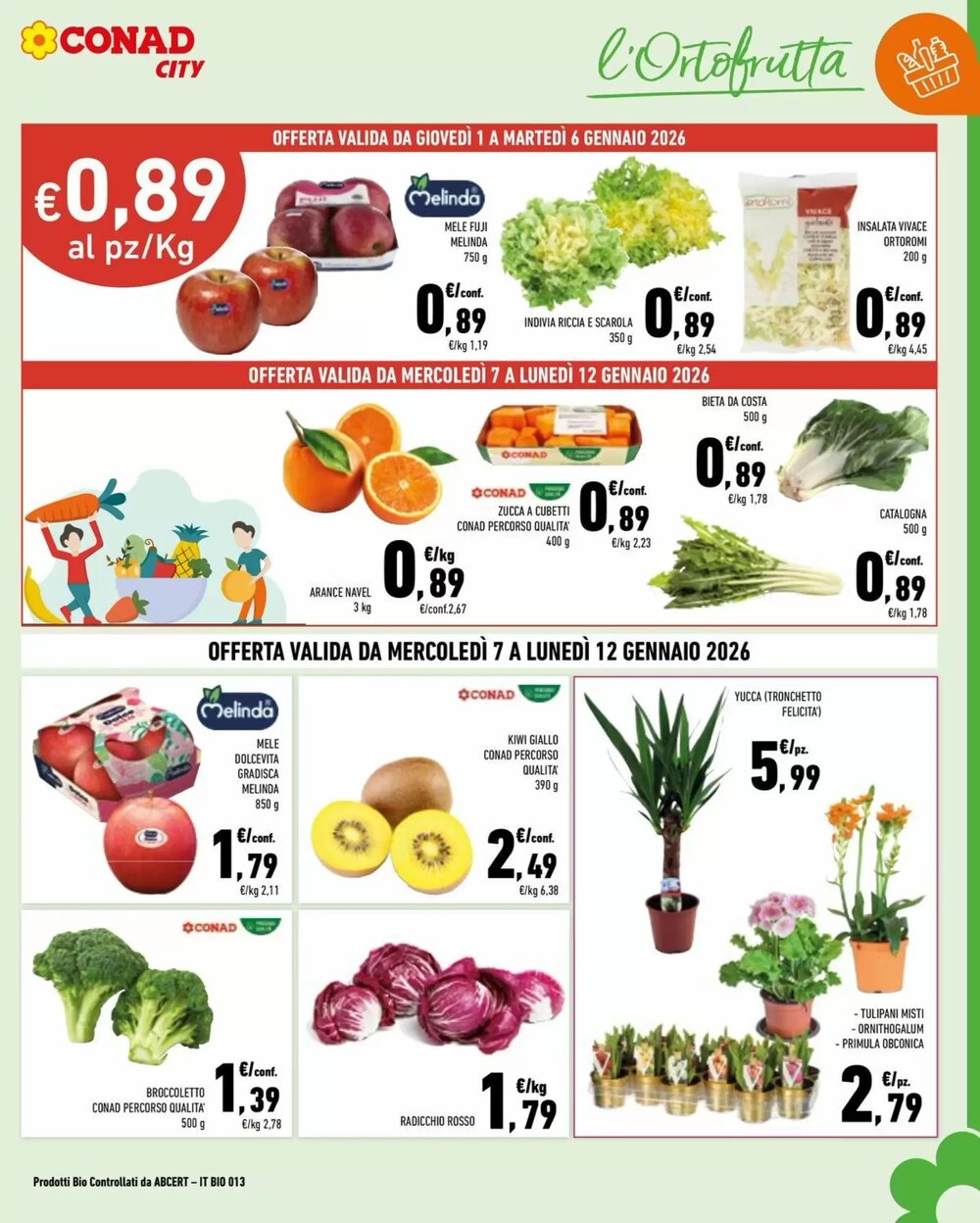 Volantino promozionale Conad City  valide dal 01/01/2026 - Pagina 3.