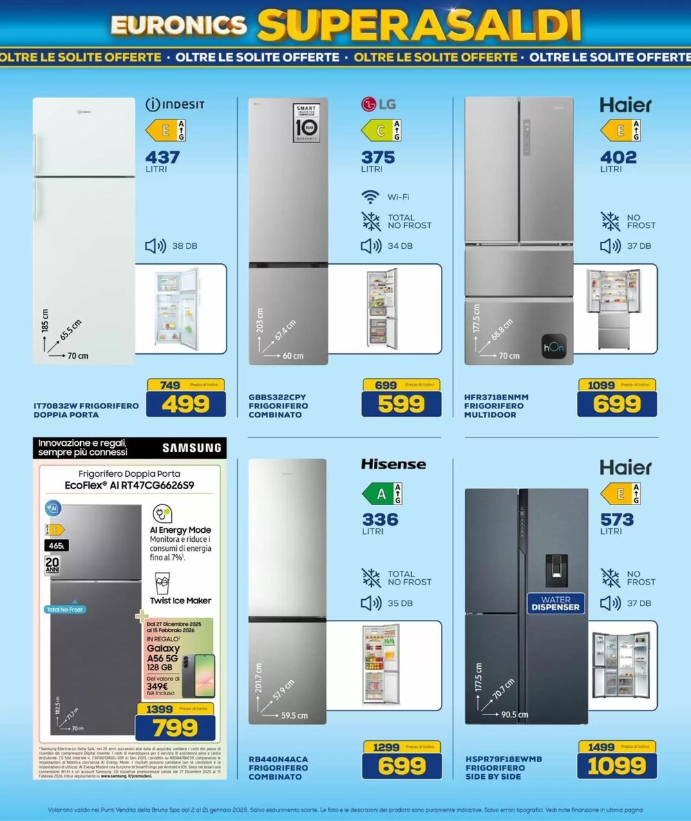 Volantino promozionale Euronics  valide dal 01/01/2026 - Pagina 18.