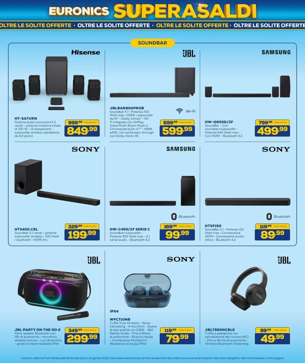 Volantino promozionale Euronics  valide dal 01/01/2026 - Pagina 26.
