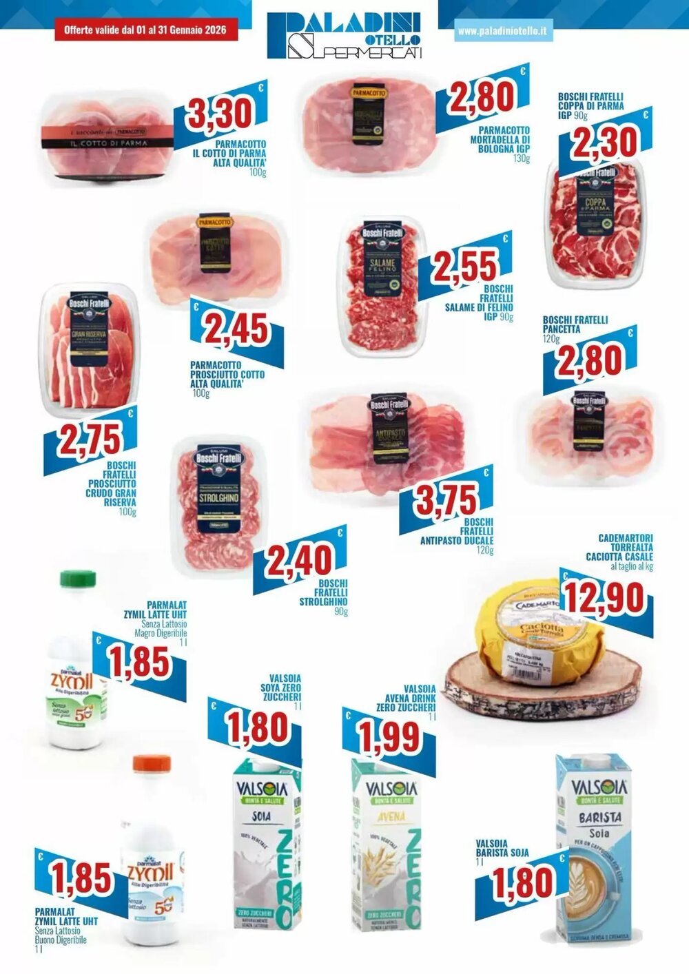 Volantino promozionale Paladini Otello Supermercato  valide dal 01/01/2026 - Pagina 2.