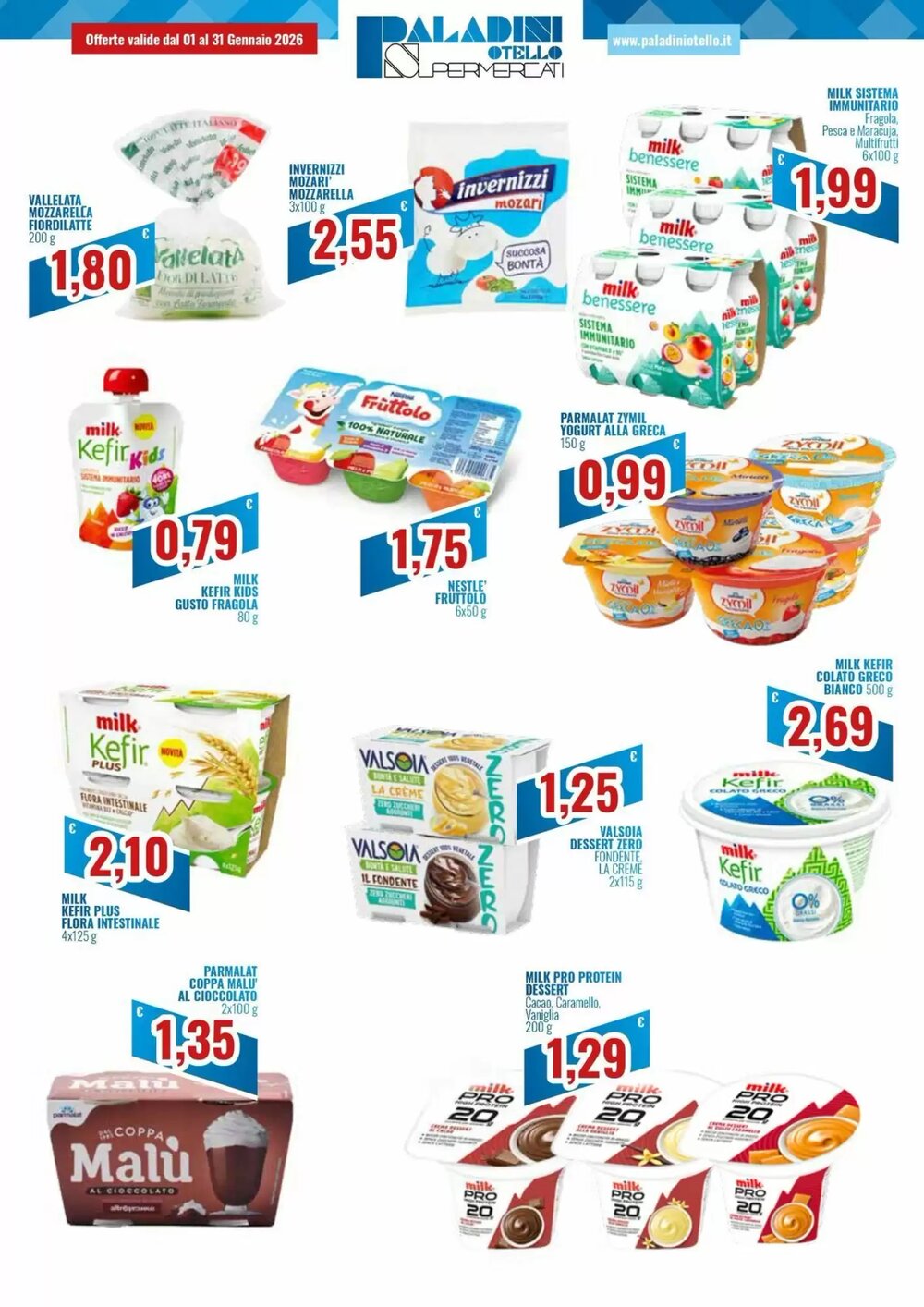 Volantino promozionale Paladini Otello Supermercato  valide dal 01/01/2026 - Pagina 3.
