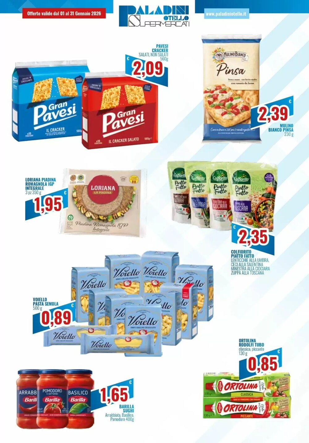 Volantino promozionale Paladini Otello Supermercato  valide dal 01/01/2026 - Pagina 4.