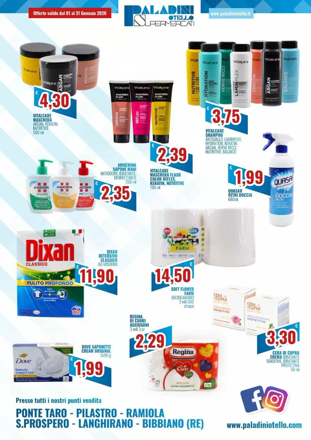 Volantino promozionale Paladini Otello Supermercato  valide dal 01/01/2026 - Pagina 6.