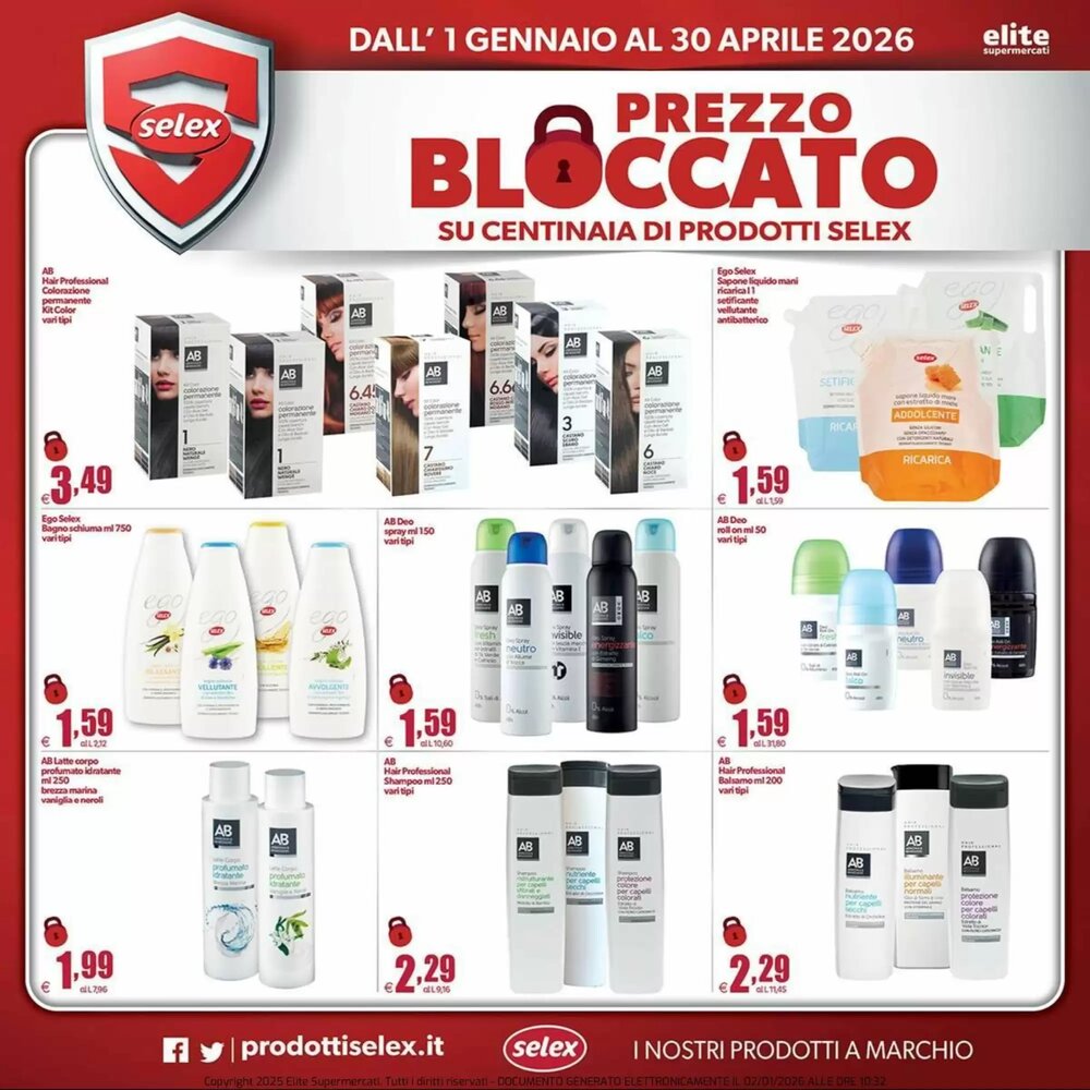 Volantino promozionale Elite  valide dal 01/01/2026 - Pagina 13.