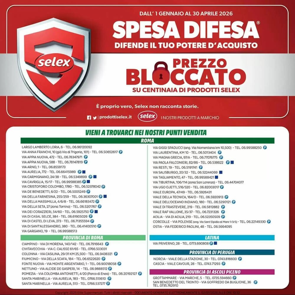 Volantino promozionale Elite  valide dal 01/01/2026 - Pagina 14.