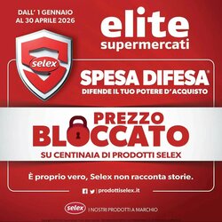 Volantino promozionale Elite  valide dal 01/01/2026 - Pagina 1.
