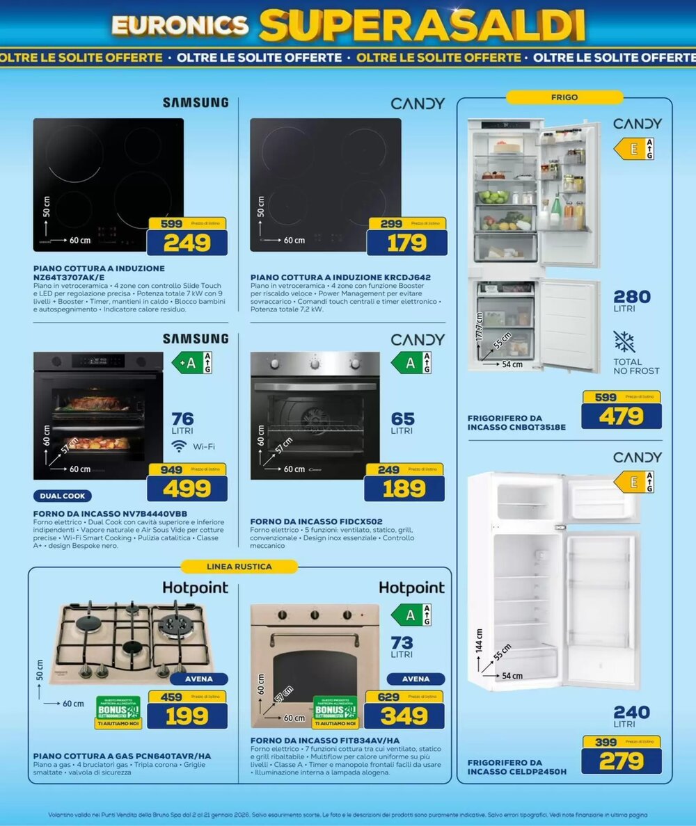 Volantino promozionale Euronics Bruno  valide dal 01/01/2026 - Pagina 20.