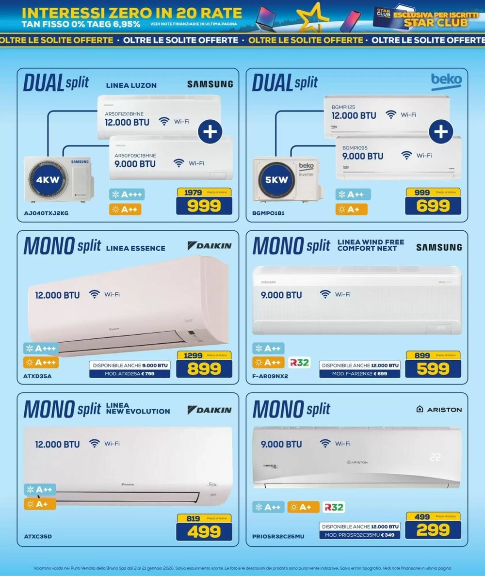 Volantino promozionale Euronics Bruno  valide dal 01/01/2026 - Pagina 21.