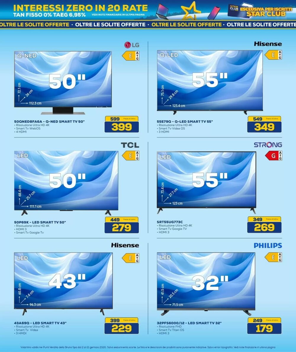 Volantino promozionale Euronics Bruno  valide dal 01/01/2026 - Pagina 25.