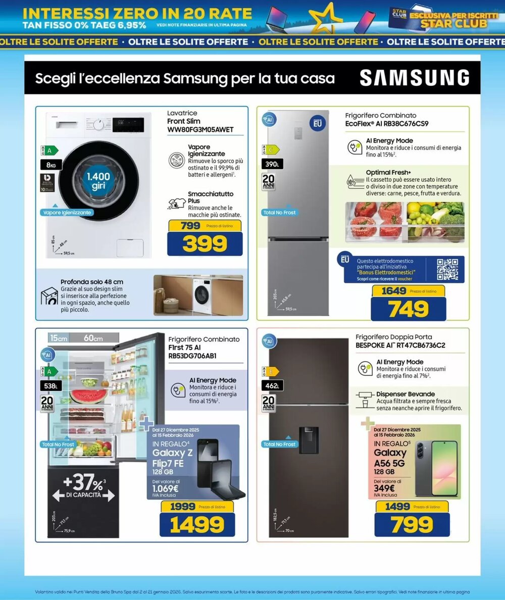 Volantino promozionale Euronics Bruno  valide dal 01/01/2026 - Pagina 35.