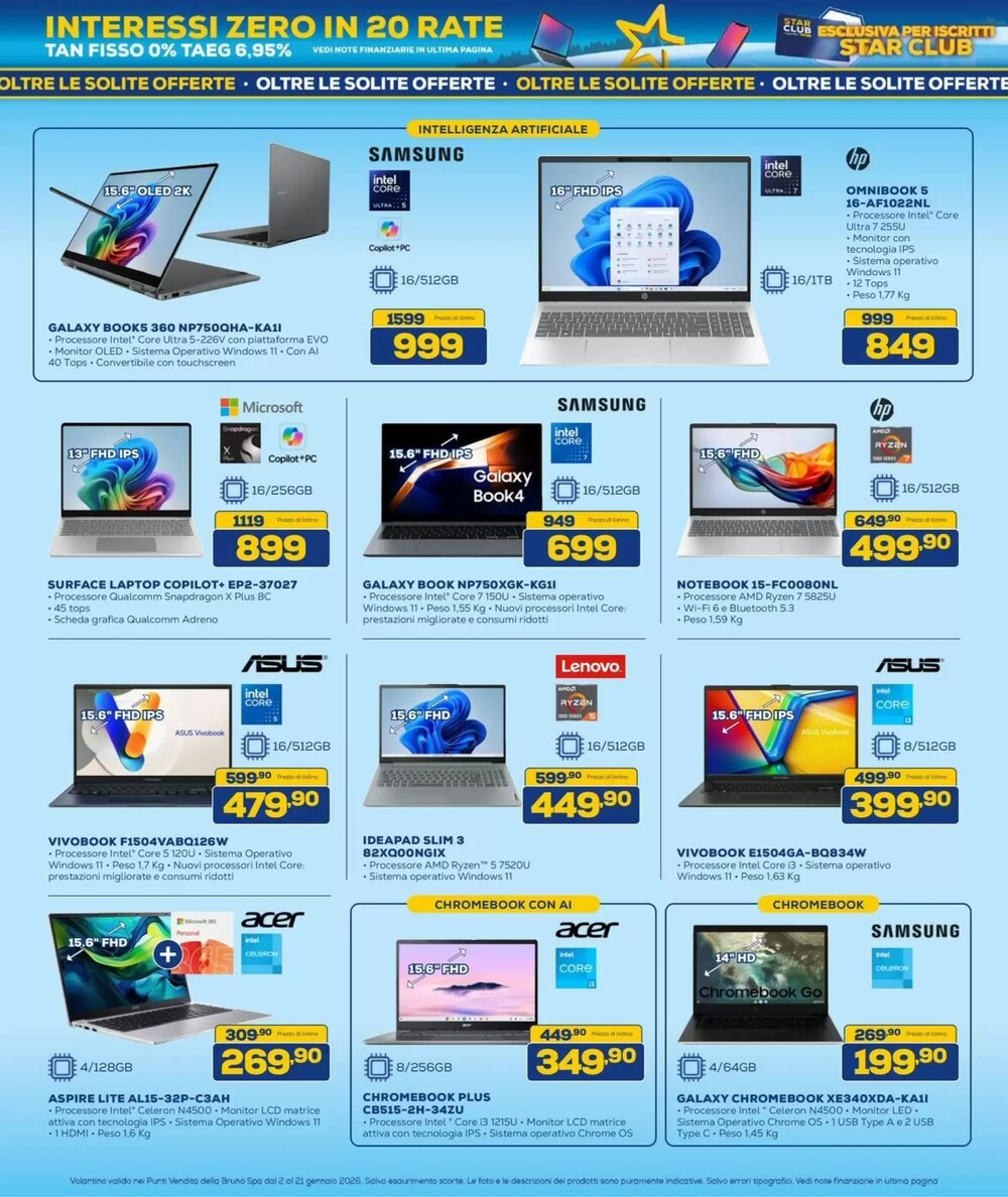 Volantino promozionale Euronics Bruno  valide dal 01/01/2026 - Pagina 8.