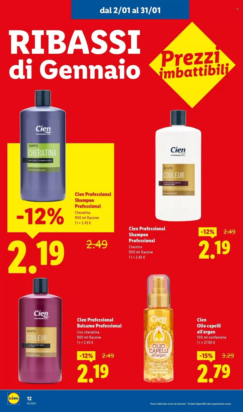 Volantino promozionale Lidl  valide dal 02/01/2026 - Pagina 12.