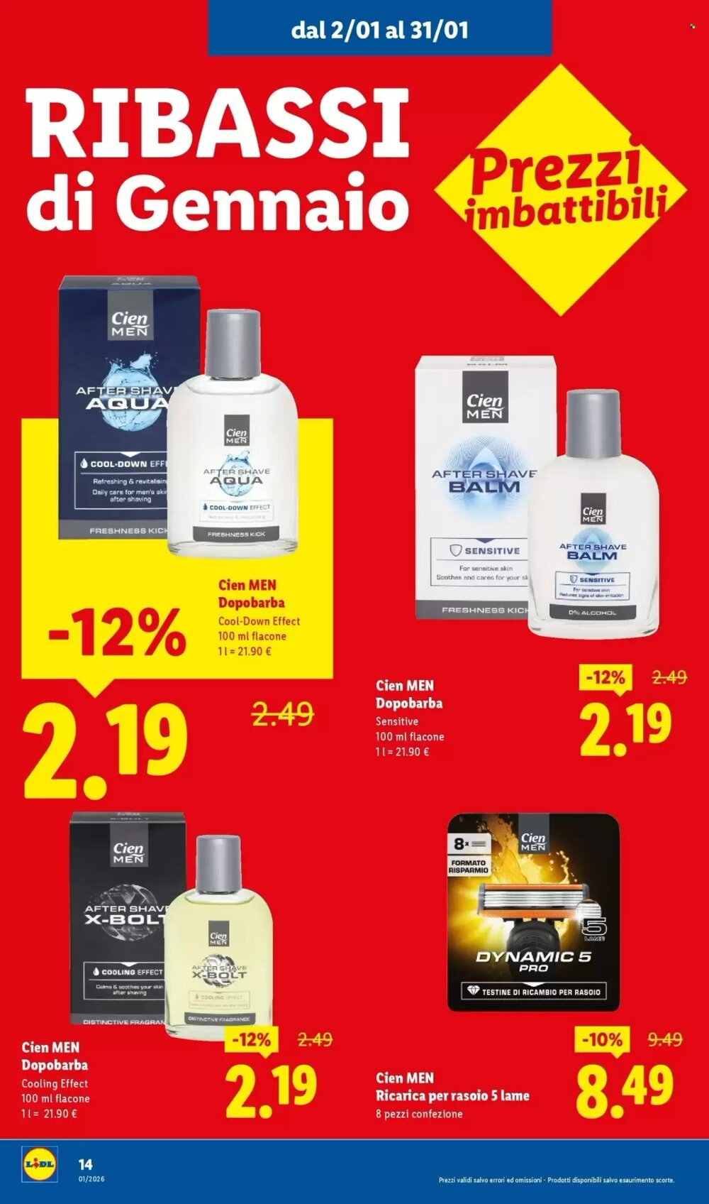 Volantino promozionale Lidl  valide dal 02/01/2026 - Pagina 14.