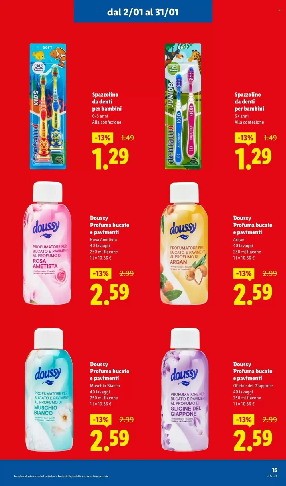 Volantino promozionale Lidl  valide dal 02/01/2026 - Pagina 15.