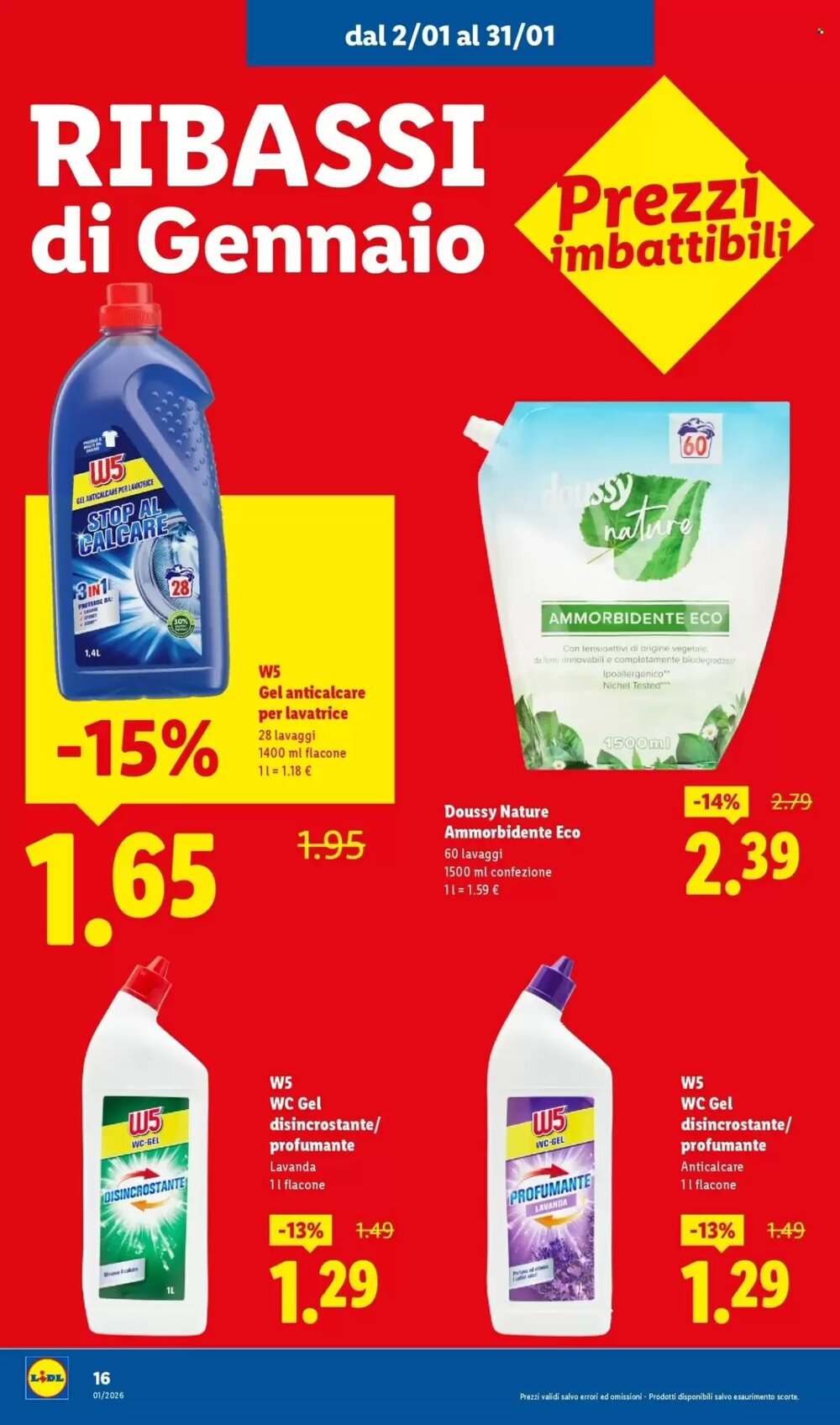 Volantino promozionale Lidl  valide dal 02/01/2026 - Pagina 16.