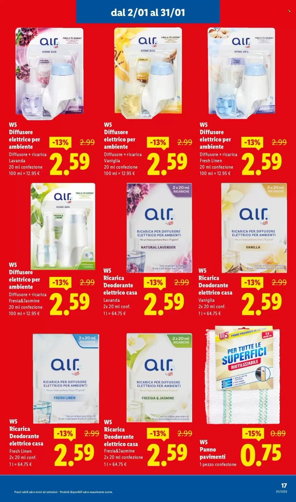Volantino promozionale Lidl  valide dal 02/01/2026 - Pagina 17.