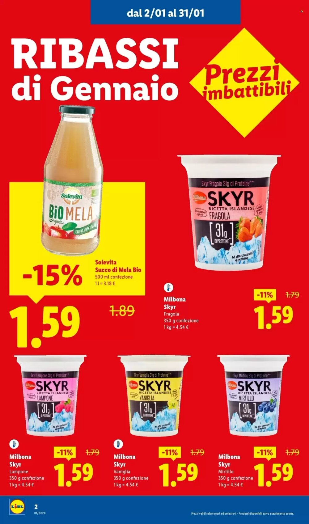 Volantino promozionale Lidl  valide dal 02/01/2026 - Pagina 2.