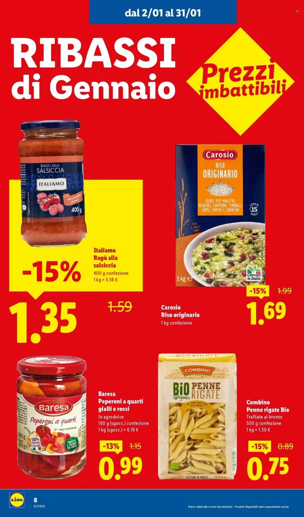 Volantino promozionale Lidl  valide dal 02/01/2026 - Pagina 8.