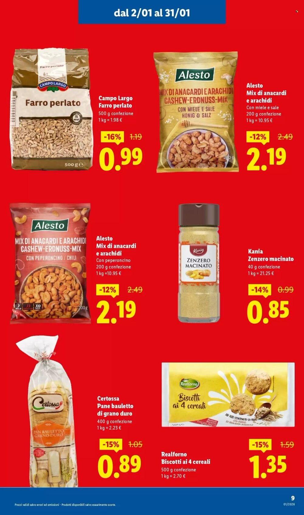 Volantino promozionale Lidl  valide dal 02/01/2026 - Pagina 9.