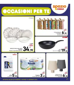 Volantino promozionale Spazio Conad  valide dal 02/01/2026 - Pagina 27.