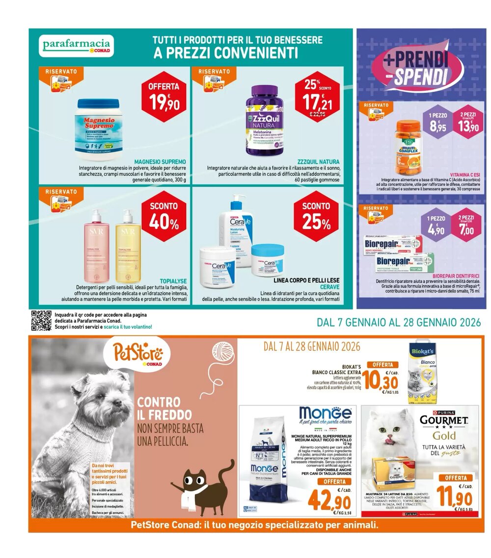 Volantino promozionale Spazio Conad  valide dal 02/01/2026 - Pagina 28.