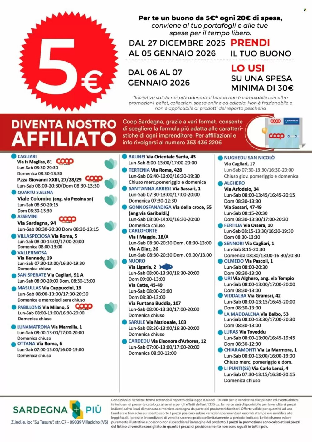 Volantino promozionale Coop Sardegna  valide dal 02/01/2026 - Pagina 14.
