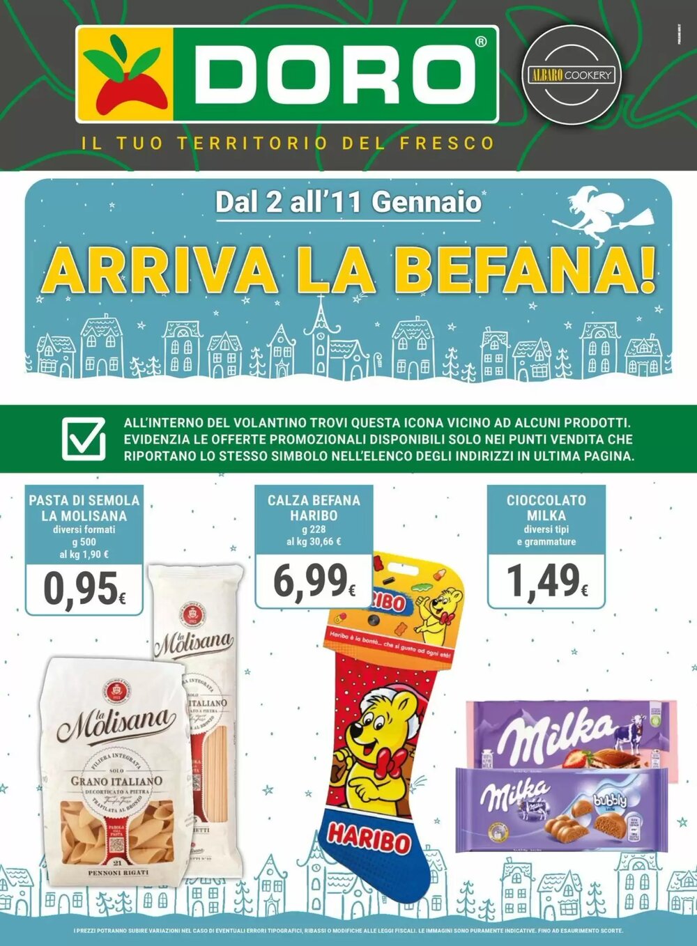 Volantino promozionale Doro Daily  valide dal 02/01/2026 - Pagina 1.