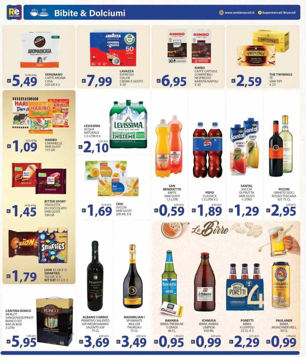 Volantino promozionale Re Mercato Lucrezia  valide dal 02/01/2026 - Pagina 10.