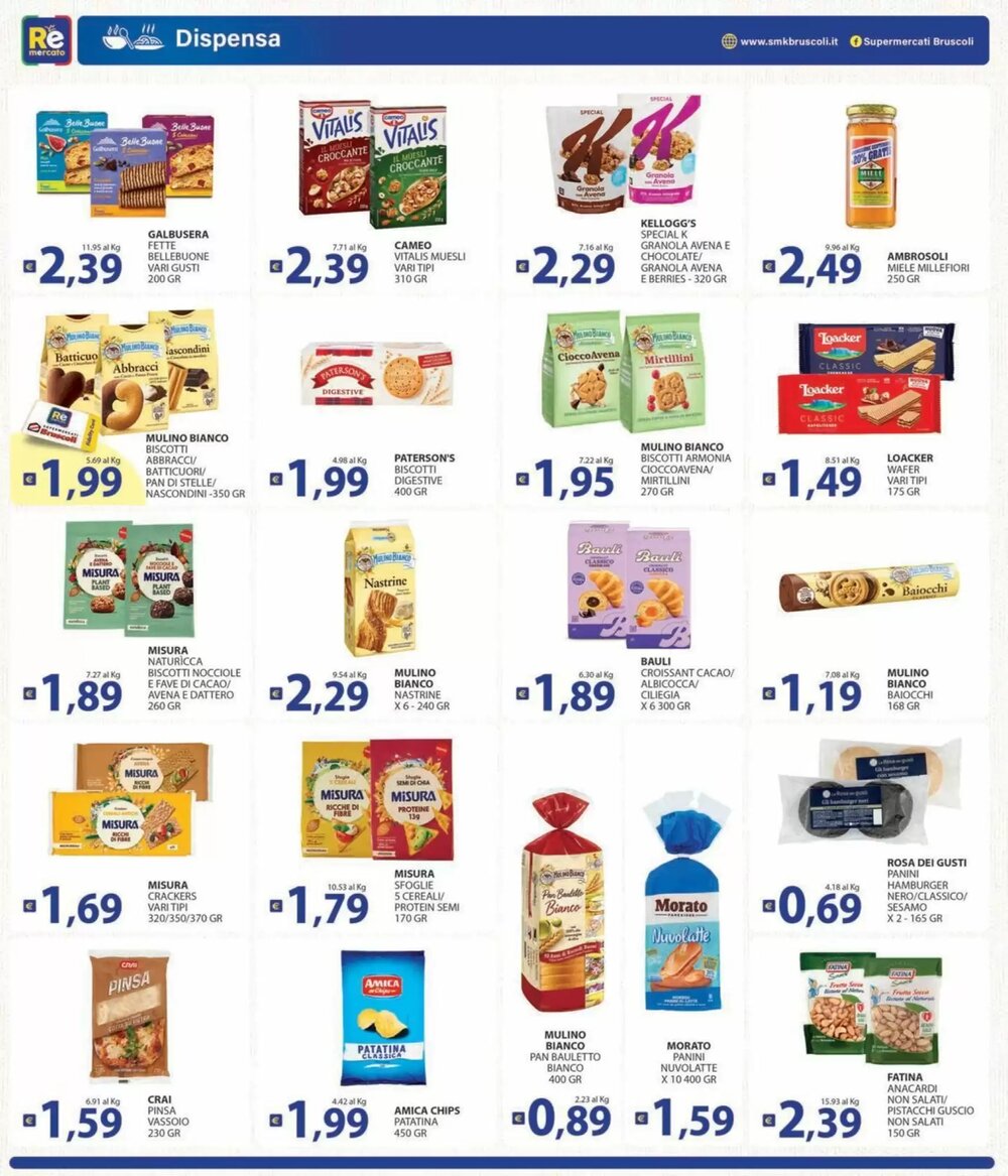 Volantino promozionale Re Mercato Lucrezia  valide dal 02/01/2026 - Pagina 8.