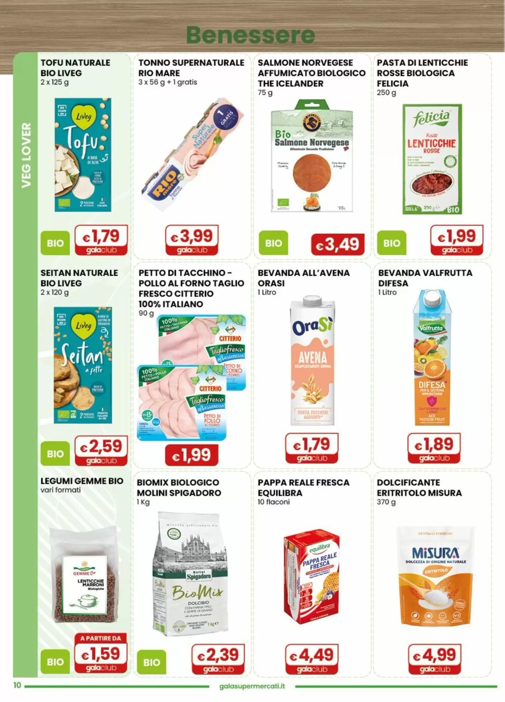 Volantino promozionale Gala Supermercati  valide dal 02/01/2026 - Pagina 10.