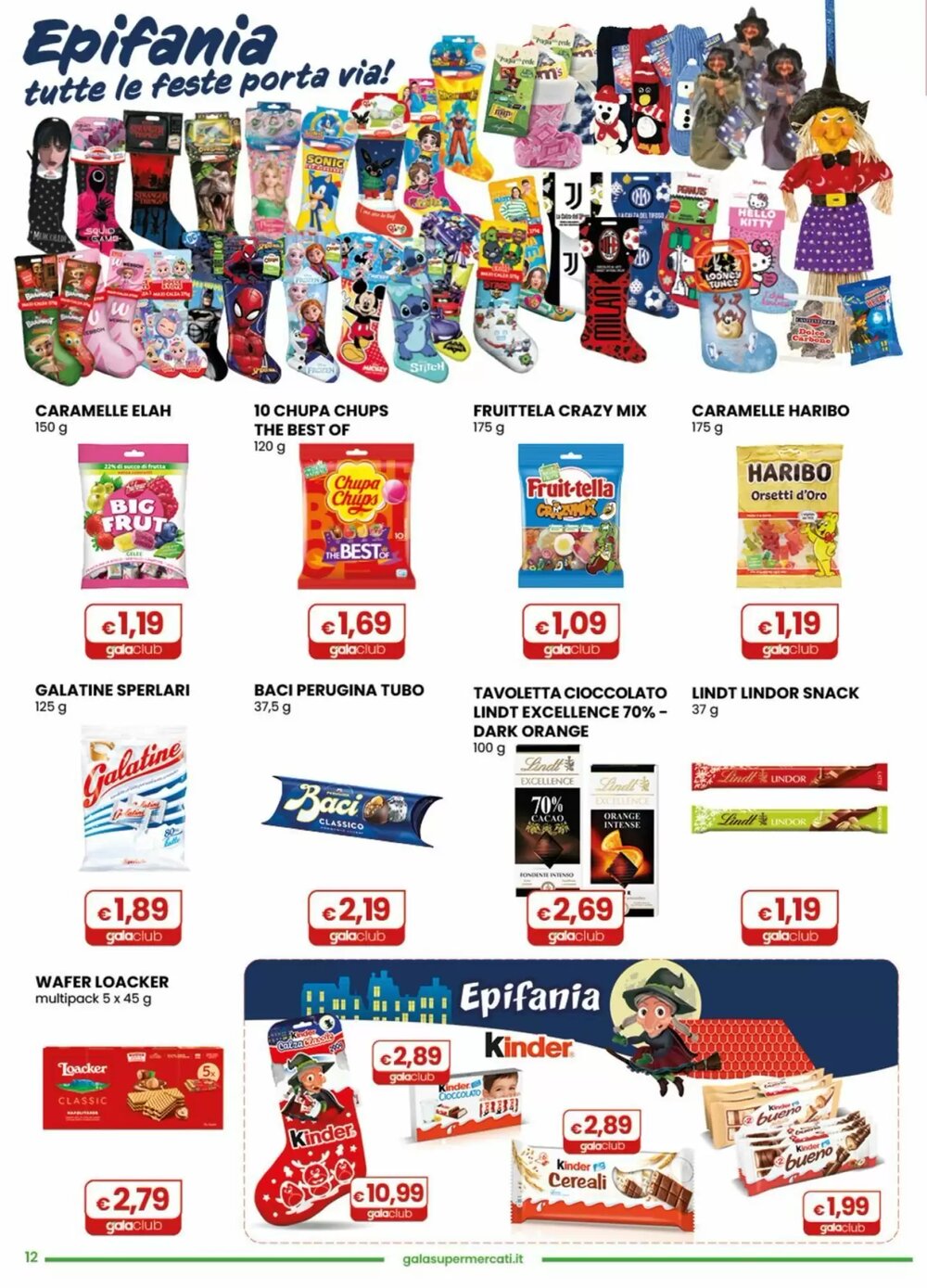 Volantino promozionale Gala Supermercati  valide dal 02/01/2026 - Pagina 12.