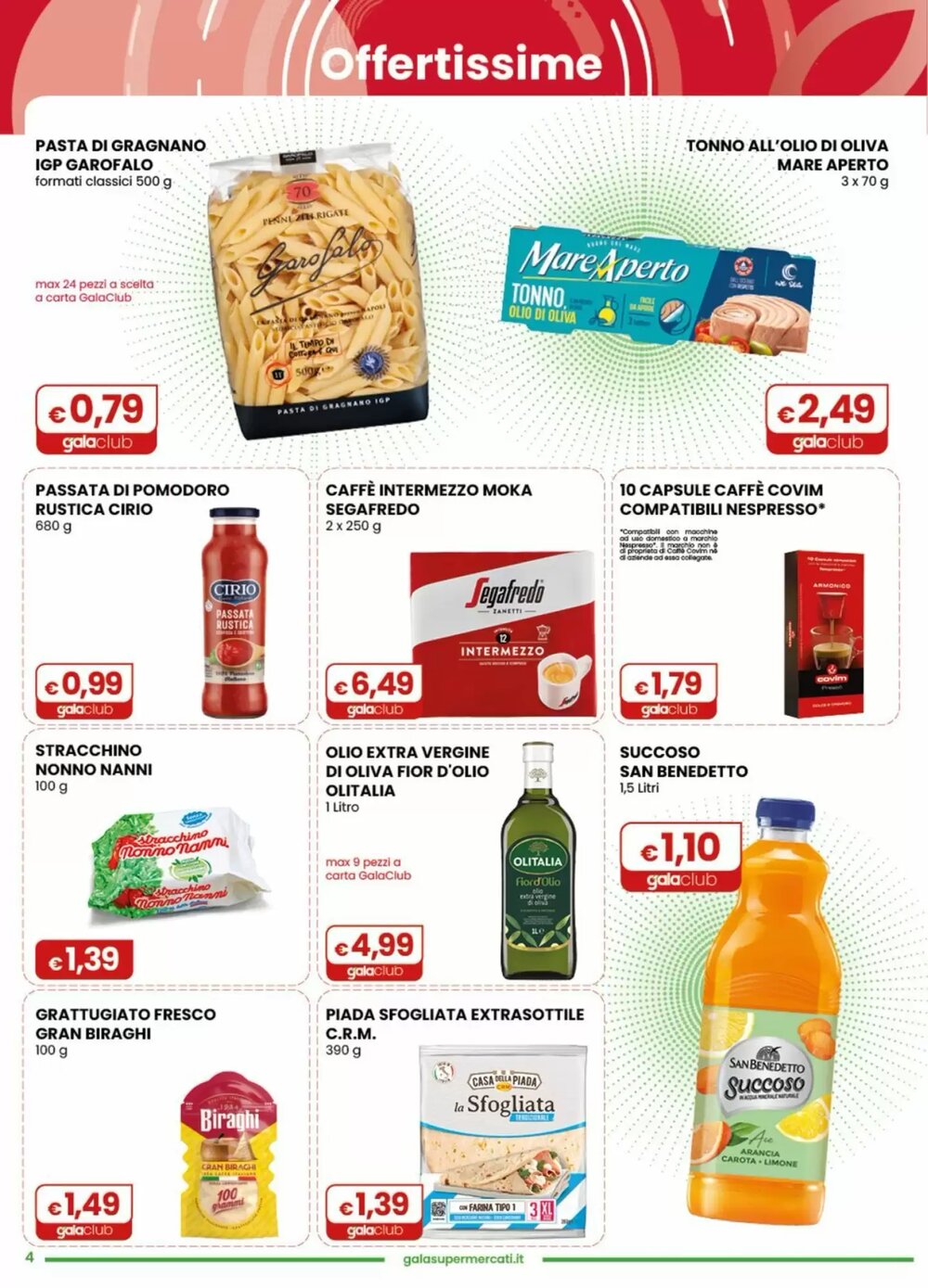 Volantino promozionale Gala Supermercati  valide dal 02/01/2026 - Pagina 4.