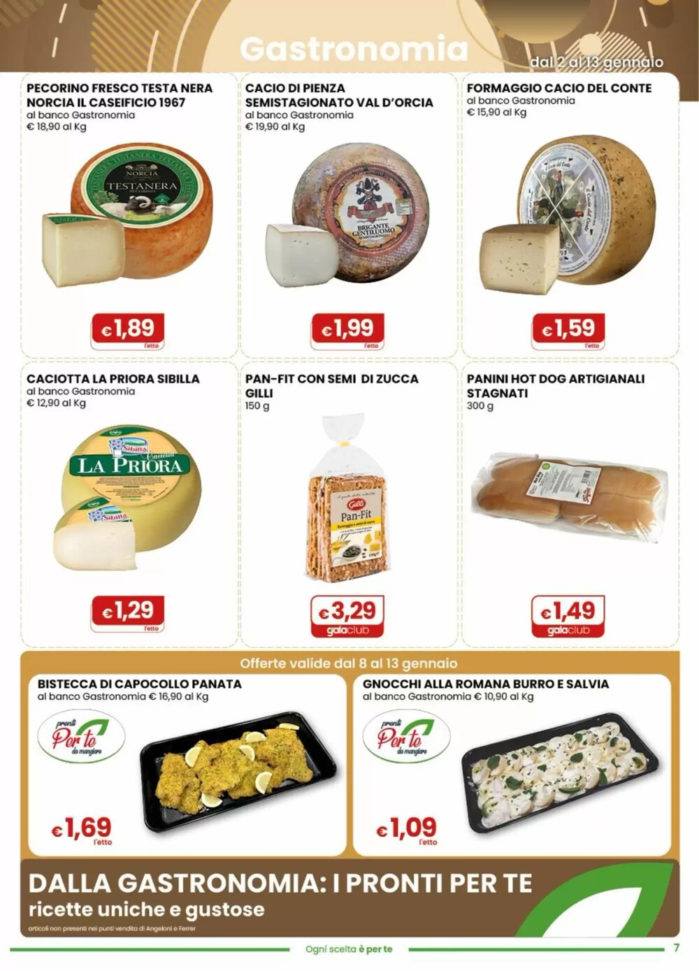 Volantino promozionale Gala Supermercati  valide dal 02/01/2026 - Pagina 7.