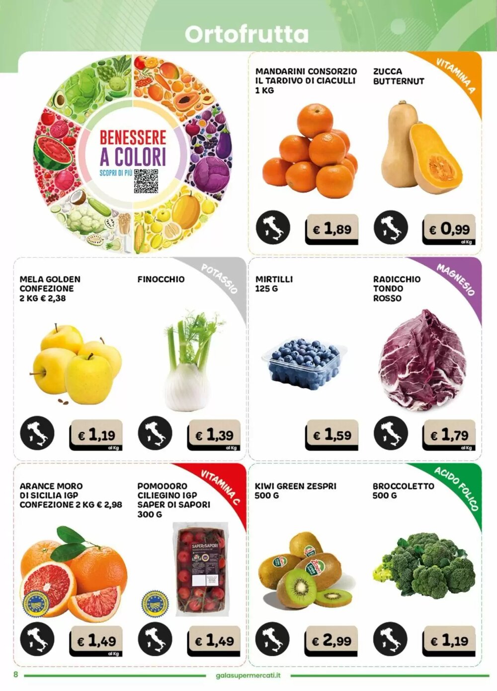 Volantino promozionale Gala Supermercati  valide dal 02/01/2026 - Pagina 8.