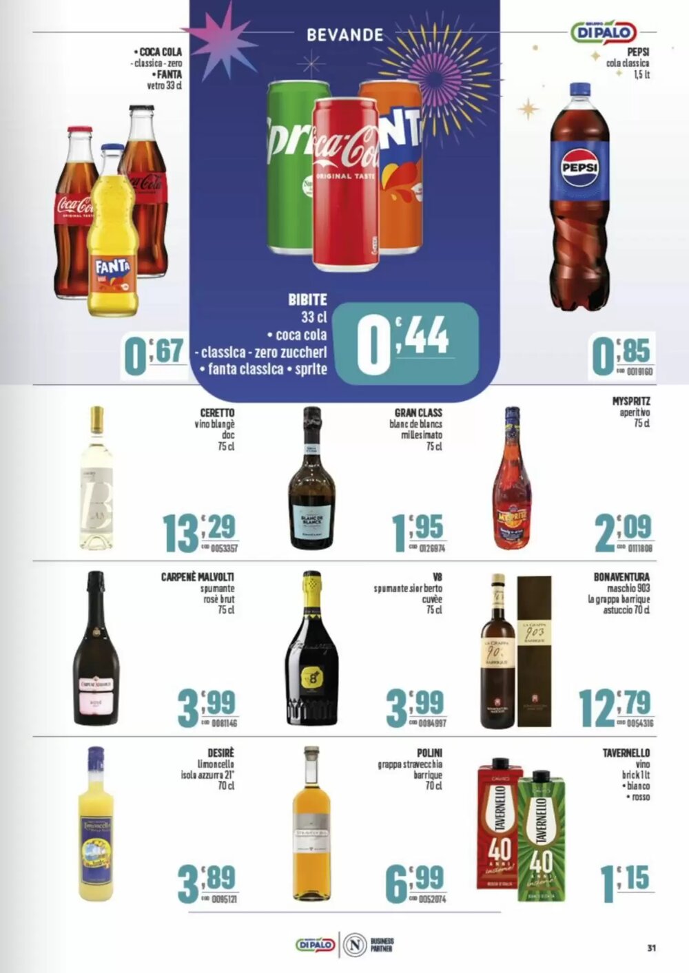 Volantino promozionale Gruppo di Palo  valide dal 02/01/2026 - Pagina 31.