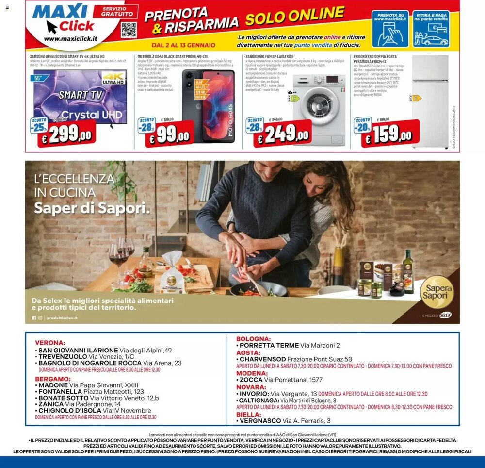 Volantino promozionale A&o  valide dal 02/01/2026 - Pagina 16.
