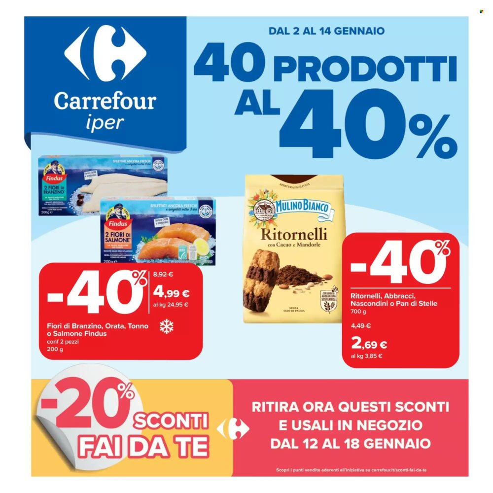 Volantino promozionale Carrefour Iper  valide dal 02/01/2026 - Pagina 1.