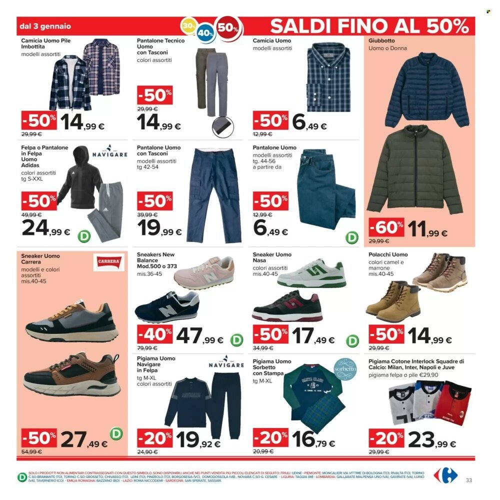 Volantino promozionale Carrefour Iper  valide dal 02/01/2026 - Pagina 33.