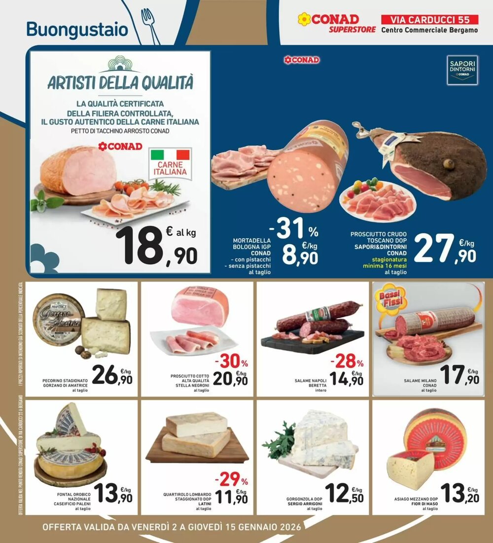 Volantino promozionale Conad Superstore  valide dal 02/01/2026 - Pagina 14.