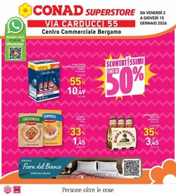 Volantino promozionale Conad Superstore  valide dal 02/01/2026 - Pagina 1.