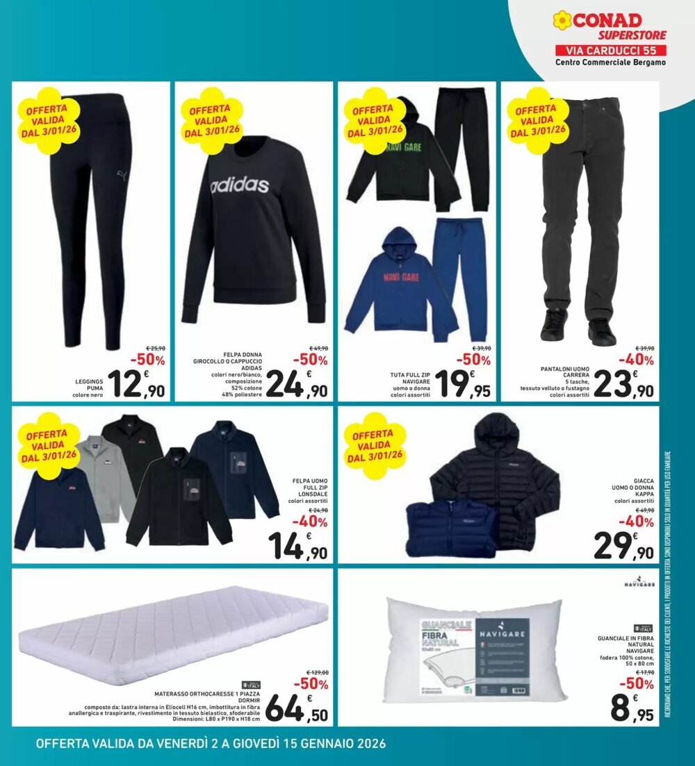 Volantino promozionale Conad Superstore  valide dal 02/01/2026 - Pagina 3.