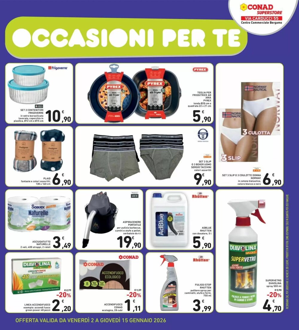 Volantino promozionale Conad Superstore  valide dal 02/01/2026 - Pagina 5.