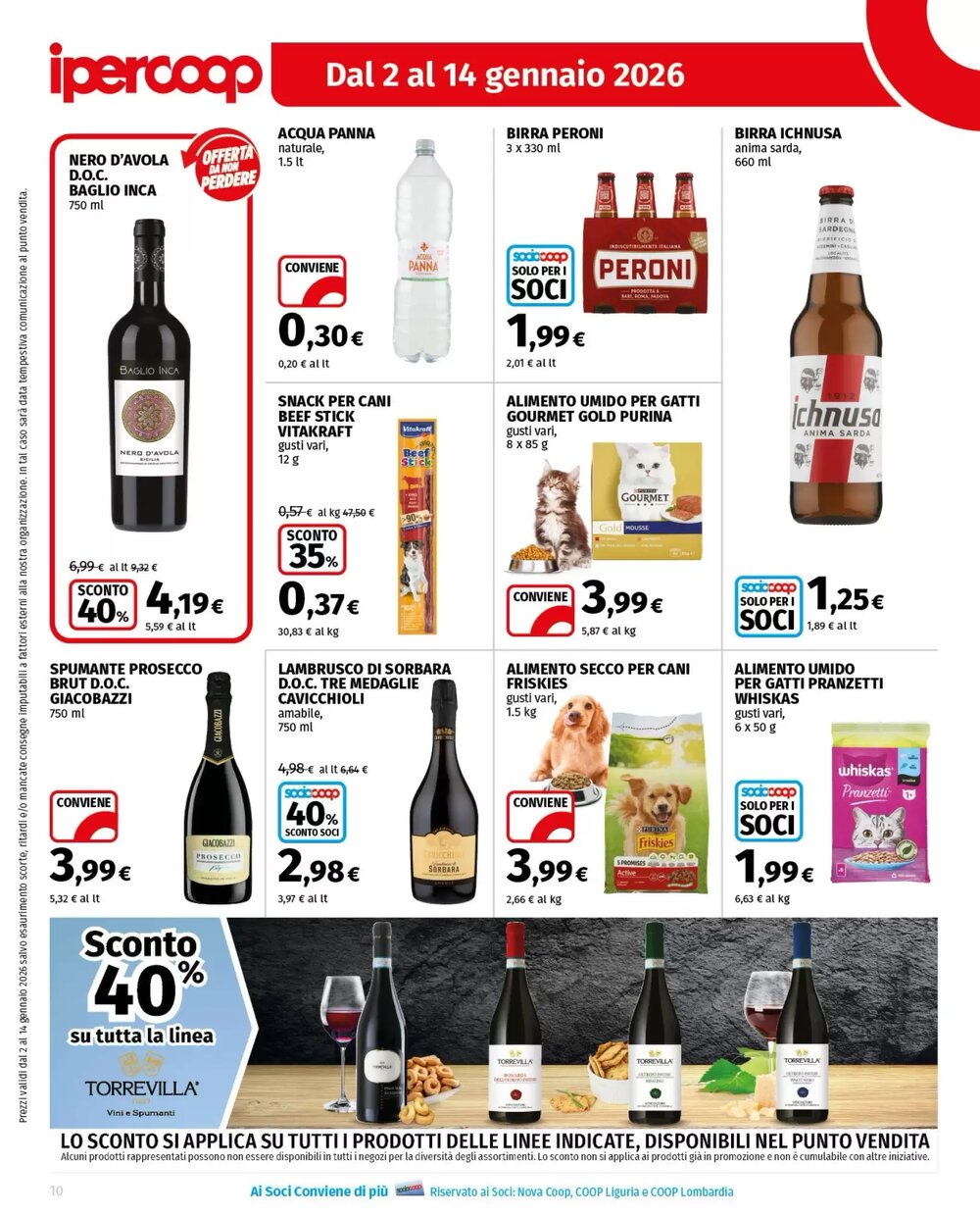 Volantino promozionale Ipercoop  valide dal 02/01/2026 - Pagina 10.